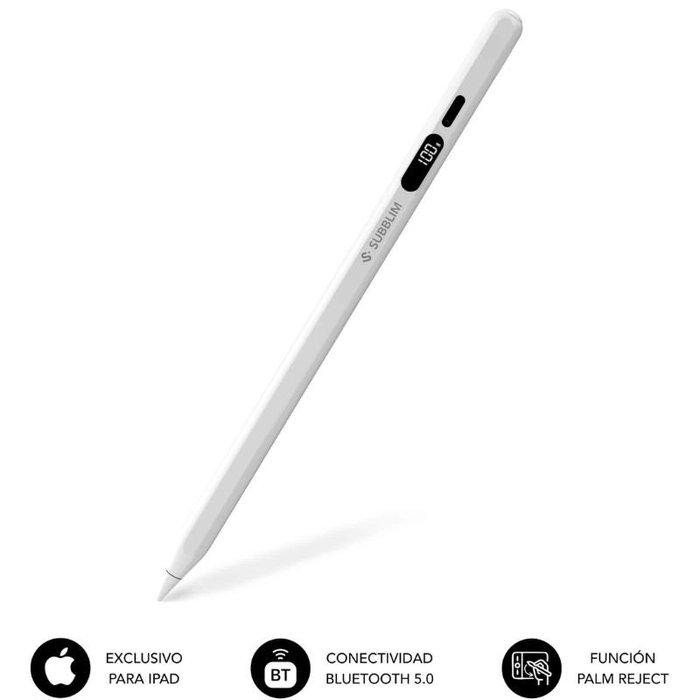 Subblim NoteFlow Pen para iPad, Blanco